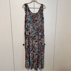 Anthropologie Jodifl Floral Sleeveless Maxi Dress